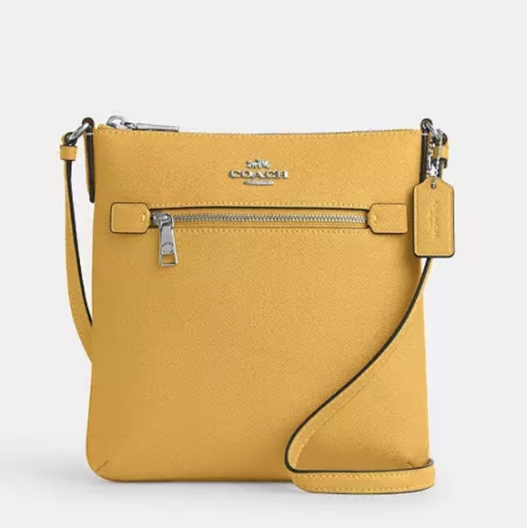 Mini Rowan File Bag In Signature Canvas With Stripe & Cross Grain - Picture 6 of 8